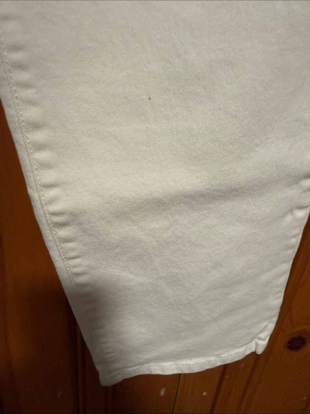 Universal Thread Women's Cream Cropped Jeans - Picture 6 of 7